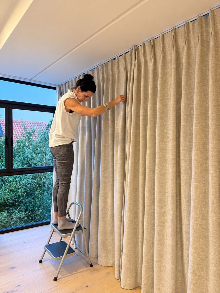 Curtain Installation